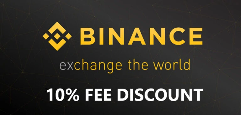 Binance 10% Discounted Fees